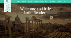Desktop Screenshot of littlelatinreaders.com